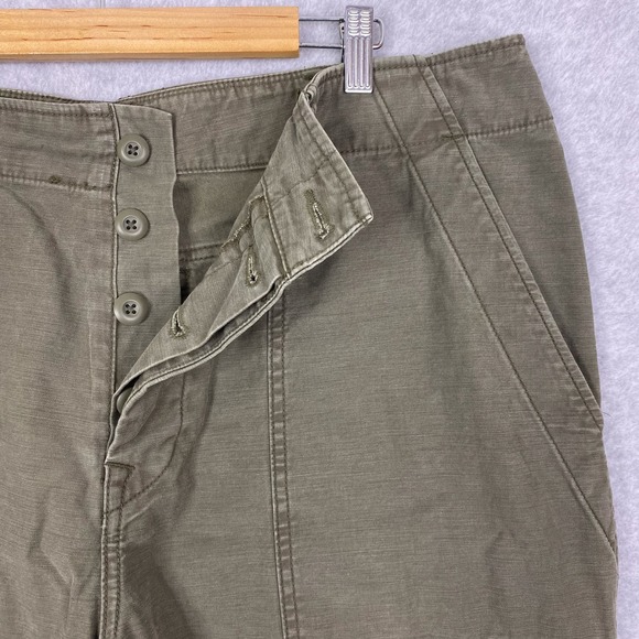 Imogene + Willie Pants Mens 38 (41x33) Olive Oliver Military Trouser Button Fly - Picture 4 of 13